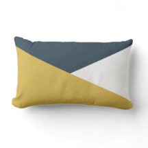 Jag Minimalist Angled Color Block Mustard Navy