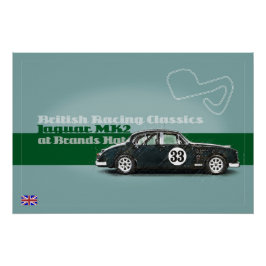 Jag MK2 Perfect Poster