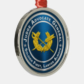 JAG Rechter advocaat-generaal Metalen Ornament (Rechts)