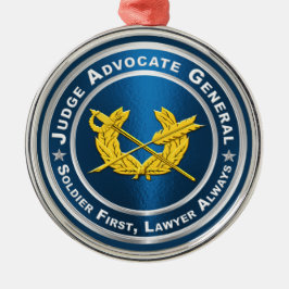 JAG Rechter advocaat-generaal Metalen Ornament