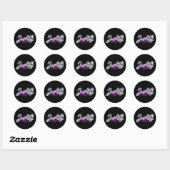 Jag Ronde Sticker (Vel)