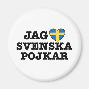 Jag Svenska Pojkar Magneet