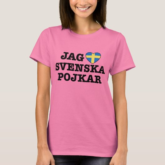 Jag Svenska Pojkar T-shirt (Voorkant)