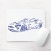 Jag XKR 2011 Muismat (Met muis)