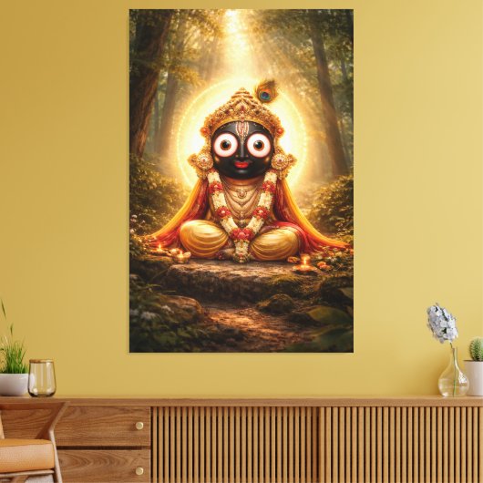Jagannath Canvas Afdruk (Insitu (Woonkamer))