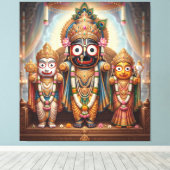 Jagannath Canvas Afdruk (Insitu (Houten vloer))
