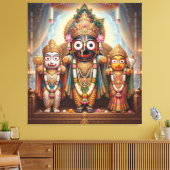 Jagannath Canvas Afdruk (Insitu (Woonkamer))