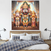 Jagannath Canvas Afdruk (Insitu (Slaapkamer))