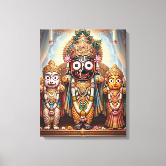 Jagannath Canvas Afdruk (Voorkant)
