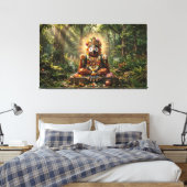 Jagannath Canvas Afdruk (Insitu (Slaapkamer))