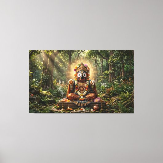Jagannath Canvas Afdruk (Voorkant)