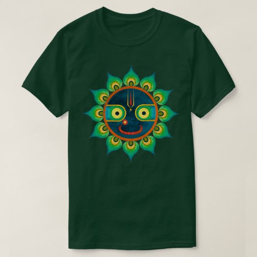 JAGANNATH MANDALA LORD OF THE UNIVERSE T-SHIRT (Design voorkant)