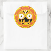 Jagannath Swami ronde sticker (Tas)