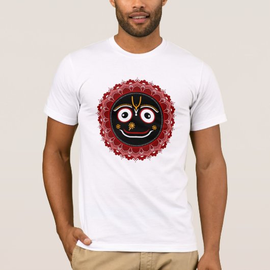 Jagannath tshirt - Heer van het Universum - Krishn (Voorkant)