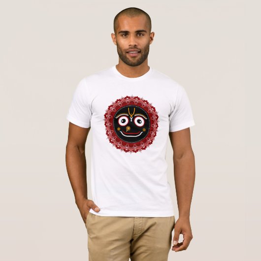Jagannath tshirt - Heer van het Universum - Krishn (Voorkant volledig)
