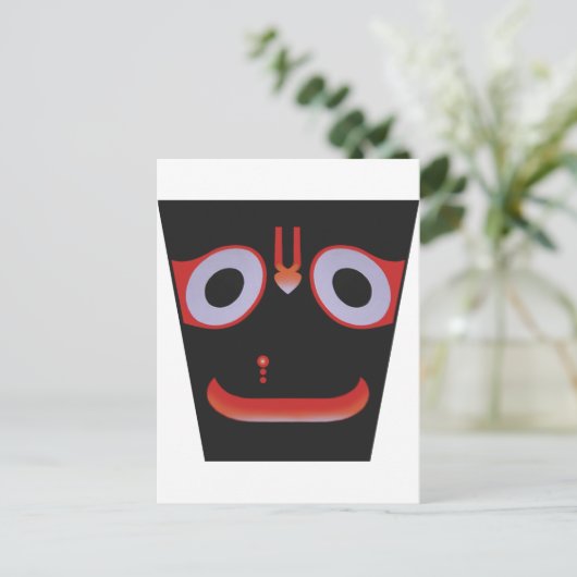 Jagannatha Briefkaart (Staand voorkant)