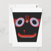 Jagannatha Briefkaart (Voorkant / Achterkant)