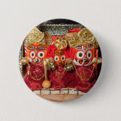 Jagannatha Deities Button (Voorkant)