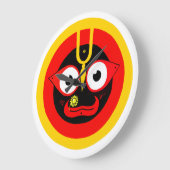 jagannatha "Lord of the Universe" Wall Clock Grote Klok (Hoek)