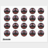 Jagannatha Ronde Sticker (Vel)