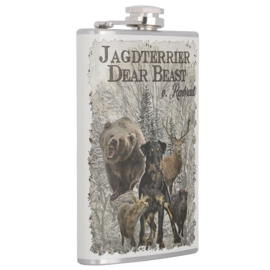 Jagdanger, Beste Beast tegen de Mok Renbrad Coffee Heupfles (Rechts)