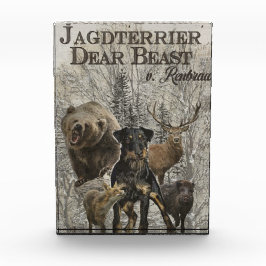 Jagdanger, Beste Beast tegen Renbrad Paperweight Fotoblokken