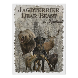 Jagdanger, Beste Beast tegen Renbrad Paperweight P Perfect Poster