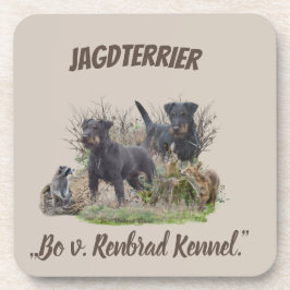 Jagdanger , Bo v. Renbrad Kennel.' Sticker Pape Bier Onderzetter
