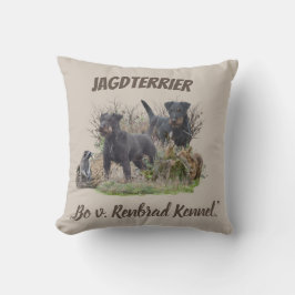 Jagdanger , Bo v. Renbrad Kennel.' Sticker Pape Kussen