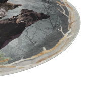 Jagdanger, dapper hart snijplank (Hoek)