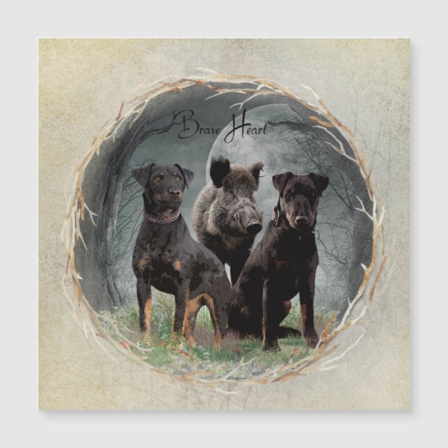 Jagdanger, dappere poster acryl (Voorkant)