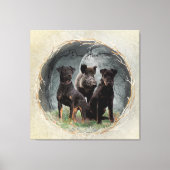 Jagdanger, dappere poster acryl canvas afdruk (Voorkant)