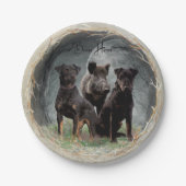 Jagdanger, dappere poster acryl papieren bordje (Voorkant)