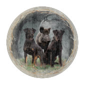 Jagdanger, dappere poster acryl snijplank (Voorkant)