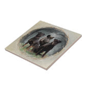 Jagdanger, dappere poster acryl tegeltje (Zijkant)