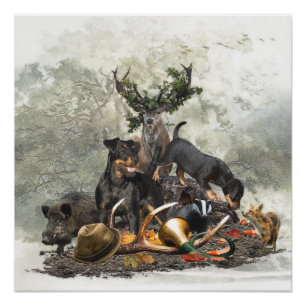 Jagdanger, Duitse jaagterger Perfect Poster