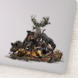 Jagdanger, Duitse jaagterger Sticker