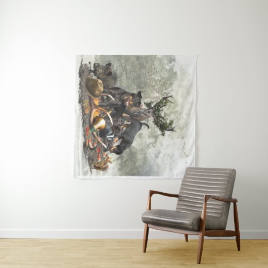 Jagdanger, Duitse jaagterger Wandkleed (In Situ (horizontaal))