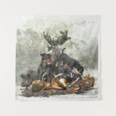 Jagdanger, Duitse jaagterger Wandkleed (Voorkant)