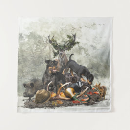 Jagdanger, Duitse jaagterger Wandkleed