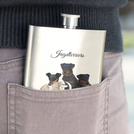 Jagdanger Flask Flacon (Voorbeeld)