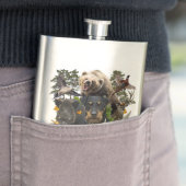 Jagdanger, German Hunting Terrier Tapestry Poste Flacon (Voorbeeld)
