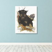 Jagdanger T-Shirt Coffee Mok Keramisch sieraad Canvas Afdruk (Insitu (Houten vloer))