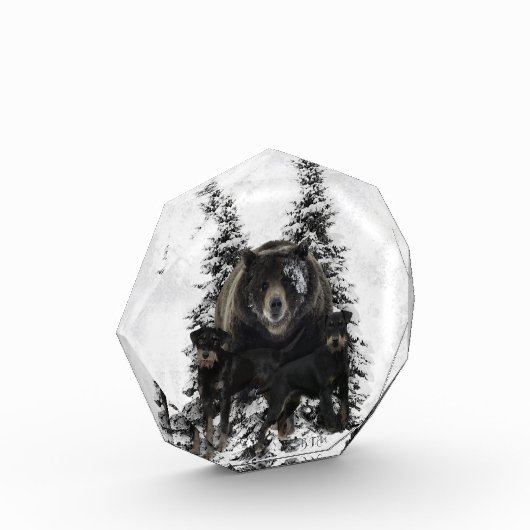 Jagdanger Tapestry Poster Acrylprint triptych Fotoblokken (Links)