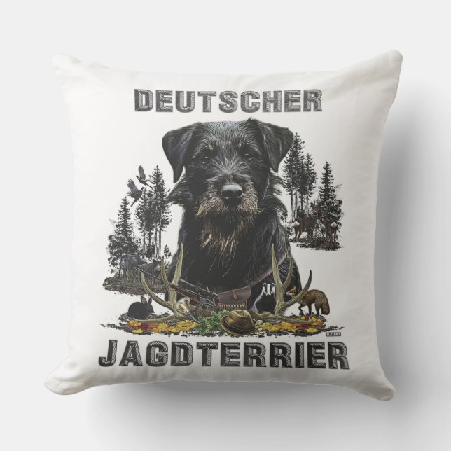 Jagdanger - veelzijdige jachthond buitenkussen (Voorkant)