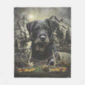 Jagdanger - veelzijdige jachthond fleece deken (Voorkant)