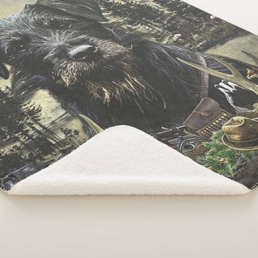 Jagdanger - veelzijdige jachthond sherpa deken (3/4)