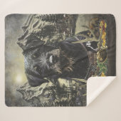 Jagdanger - veelzijdige jachthond sherpa deken (Voorkant (horizontaal))