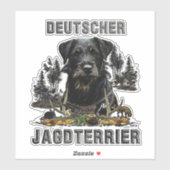 Jagdanger - veelzijdige jachthondensticker sticker (Vel)