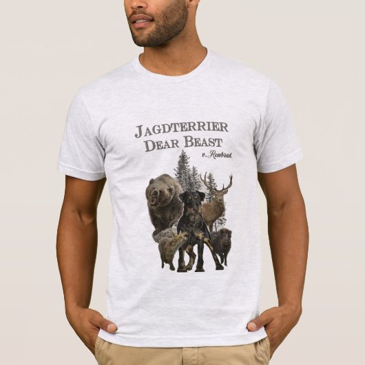 Jagddooder, Beste Beast tegen Renbrad Paperweight  T-shirt (Voorkant)